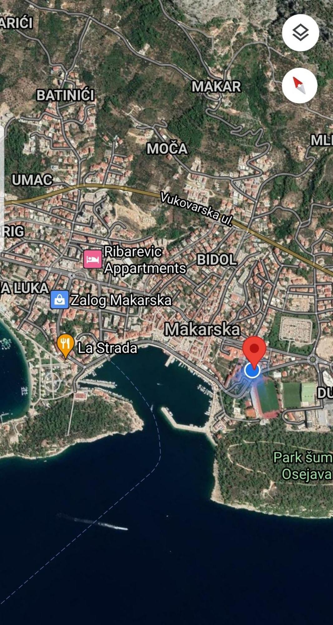 Apartment Afrika Makarska Exterior photo